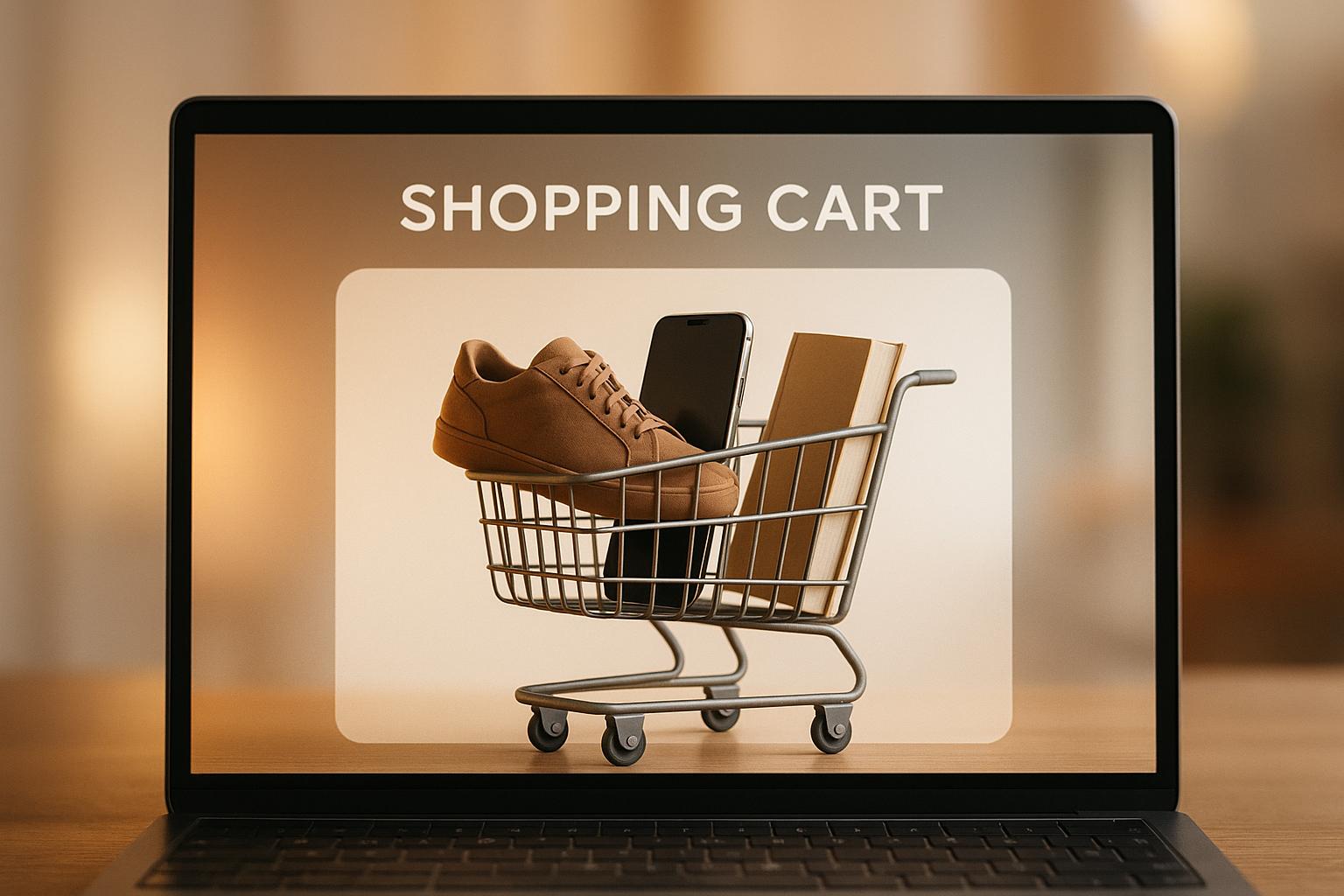 Test A/B dwóch wersji strony produktu z przyciskami CTA i metrykami konwersji obok