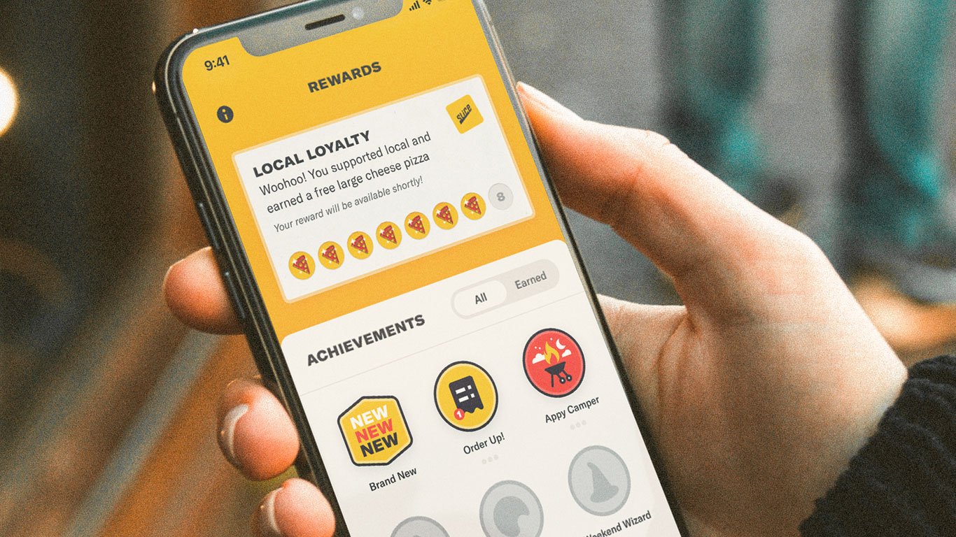 Wykres słupkowy ilustrujący wzrost liczby lojalnych klientów w czasie trwania kampanii